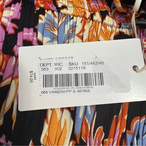 Chelsea & Violet Smocked Floral Puff Sleeve Maxi Dress | Size Small | NWT - Picture 7 of 9